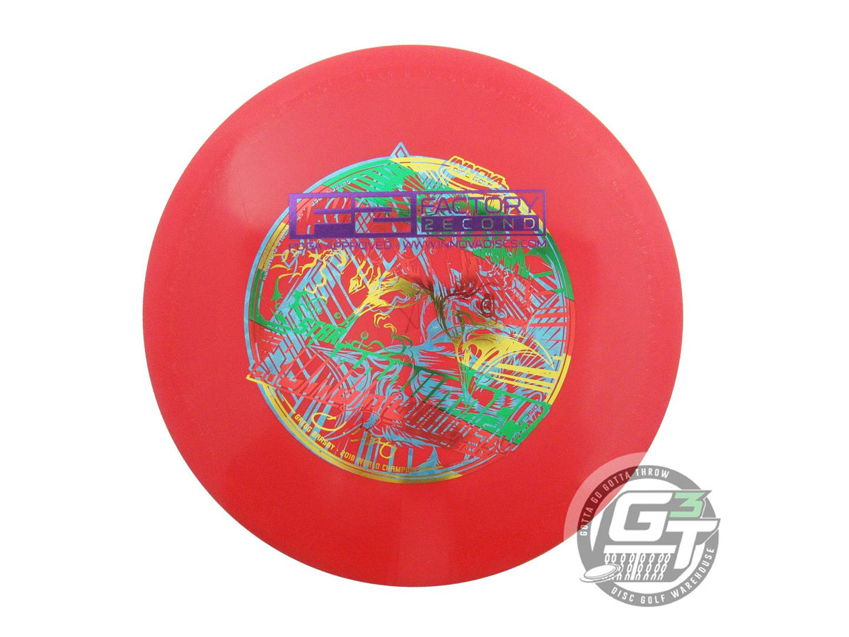 Red Distance Driver Disc USED Innova X-OUT Star Roadrunner 149g Red Distance Driver Golf Disc ...