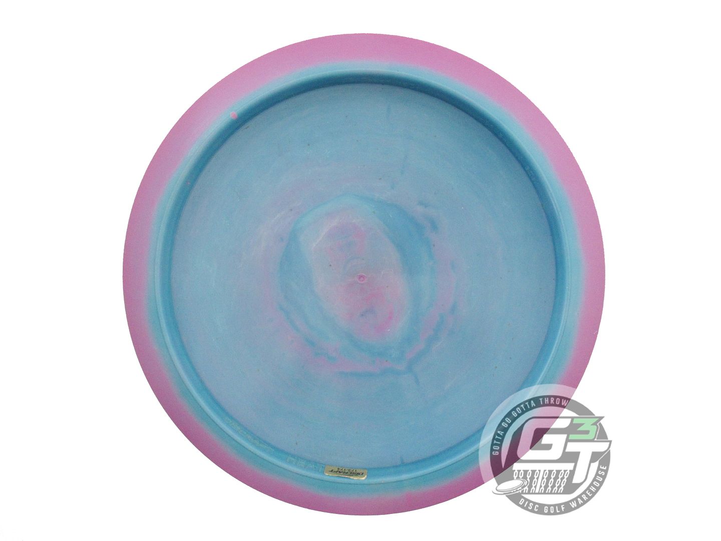 USED Discraft ESP Heat 174g Purple-Teal Cheetah Foil Distance Driver Golf Disc