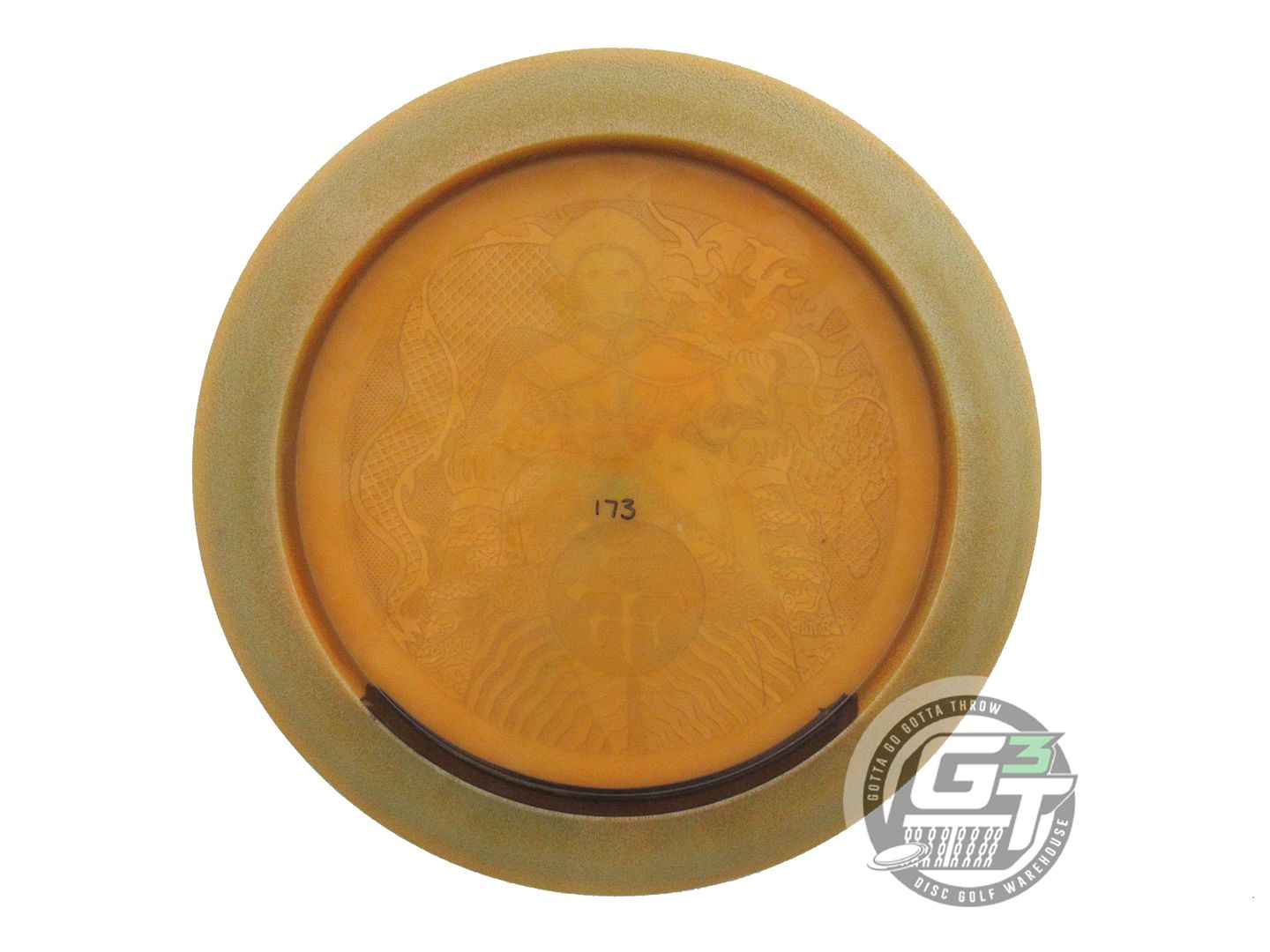 USED Infinite Gummy C-Blend Emperor 173g Brown Distance Driver Golf Disc