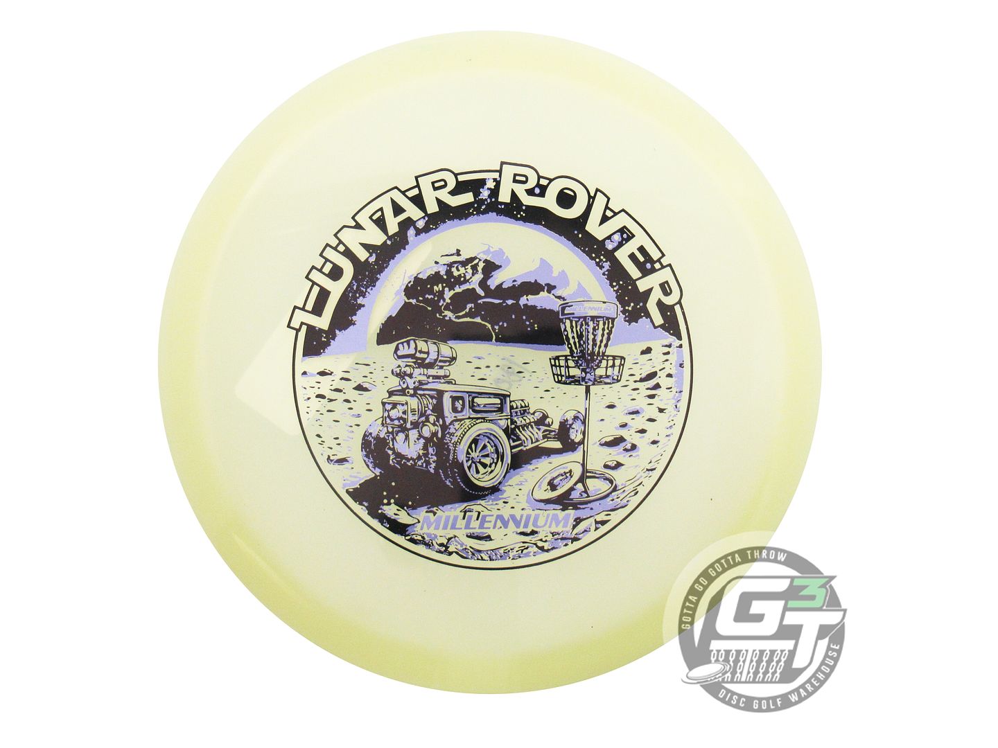 Millennium Lunar Glow Quantum Mars Rover Midrange Golf Disc (Individually Listed)