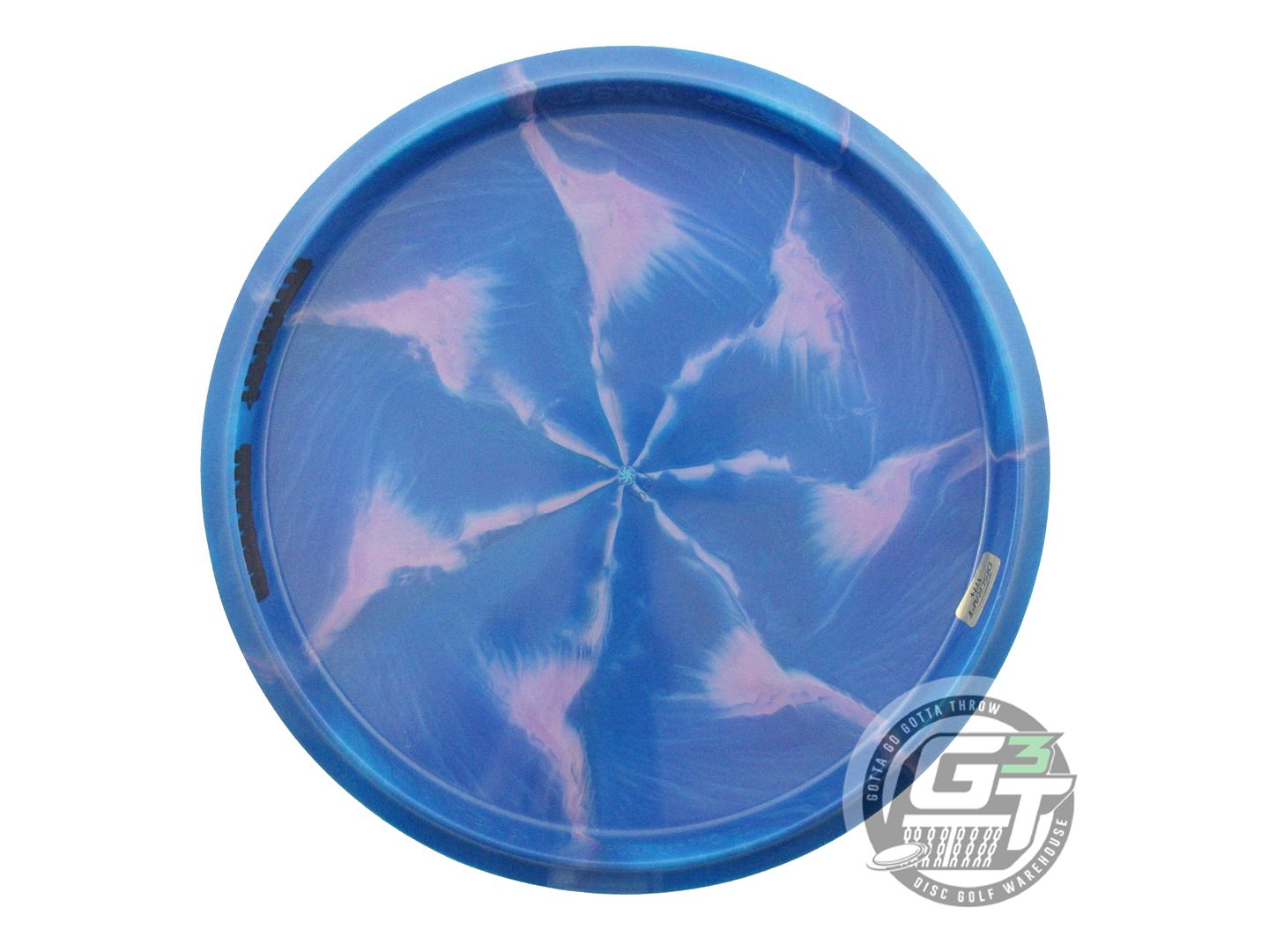 USED Discraft [DICKERSON] ESP Swirl Wasp 179g Blue-Lilac Midrange Golf Disc