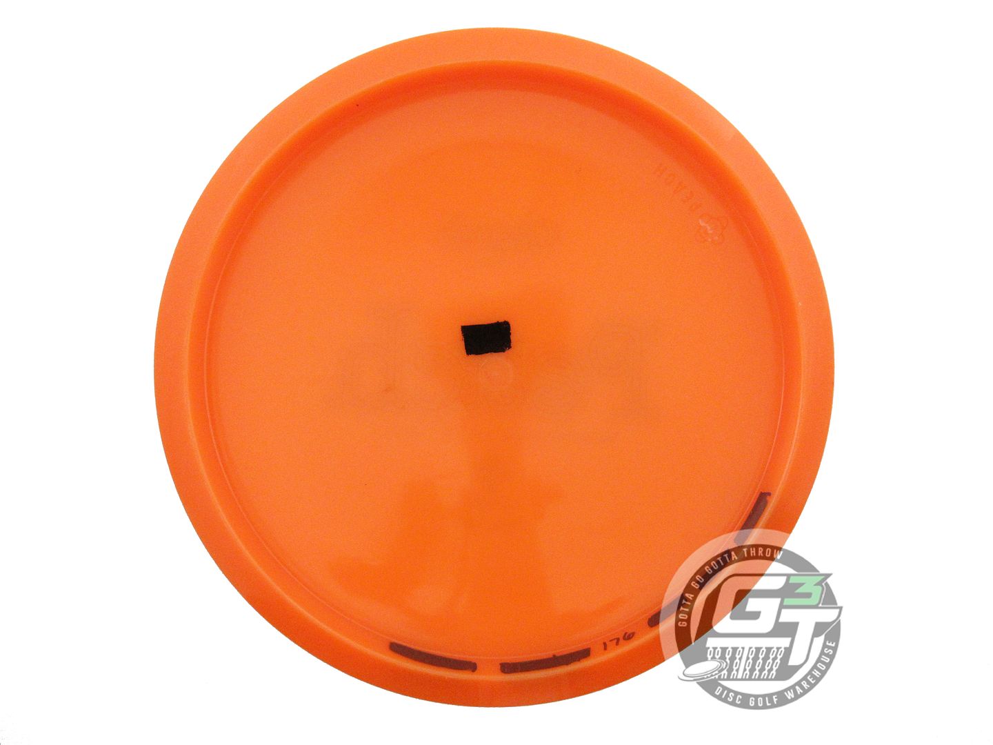 USED Clash Discs Steady Peach 176g Orange Silver Holo Foil Midrange Golf Disc