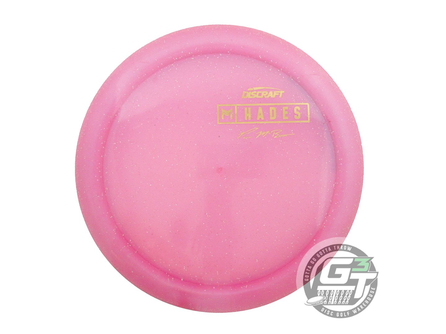 USED Discraft [McBETH] Z Sparkle Hades 172g Pink Driver Golf Disc
