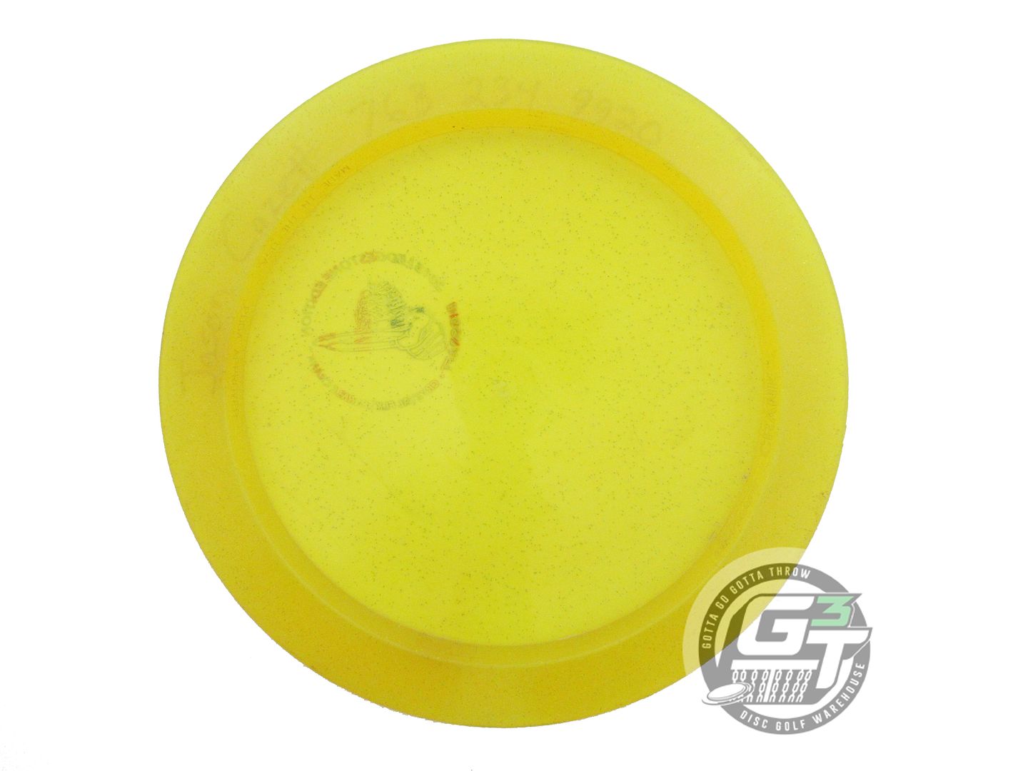 USED Discraft [LEDGESTONE] CryZtal FLX Sparkle Crank 175g Yellow Driver Disc