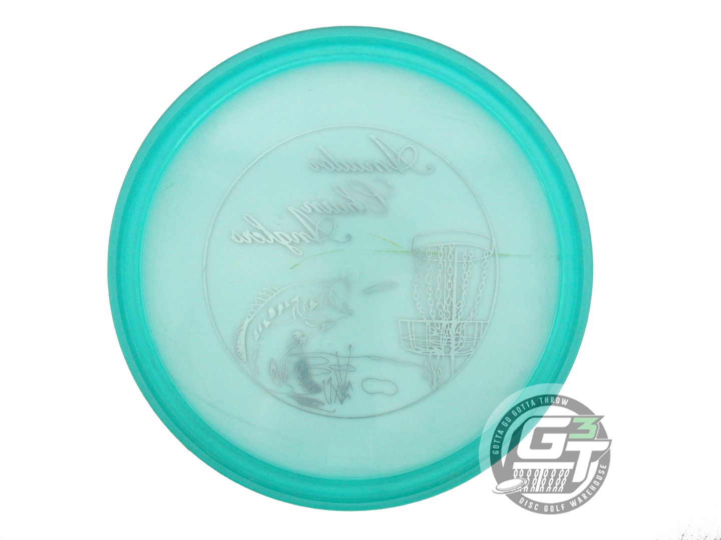 USED Dynamic Discs Lucid Suspect 173g Seafoam Red Foil Midrange Golf Disc