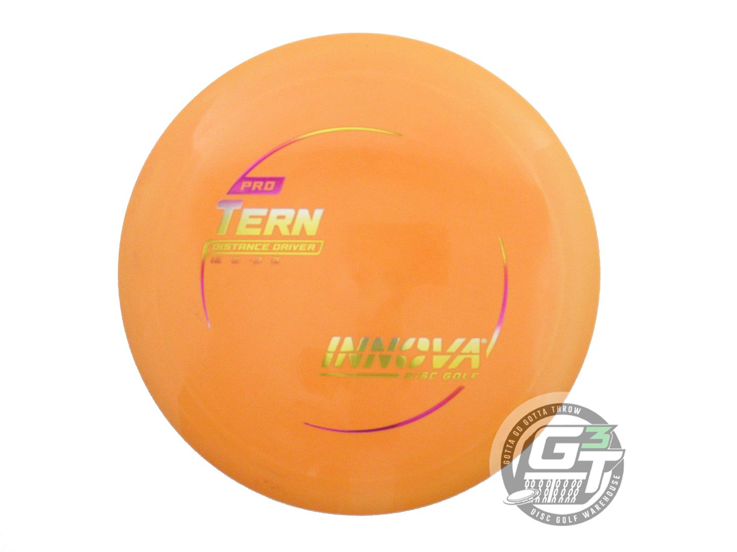 USED Innova Pro Tern 166g Orange Sunrise Foil Distance Driver Golf Disc