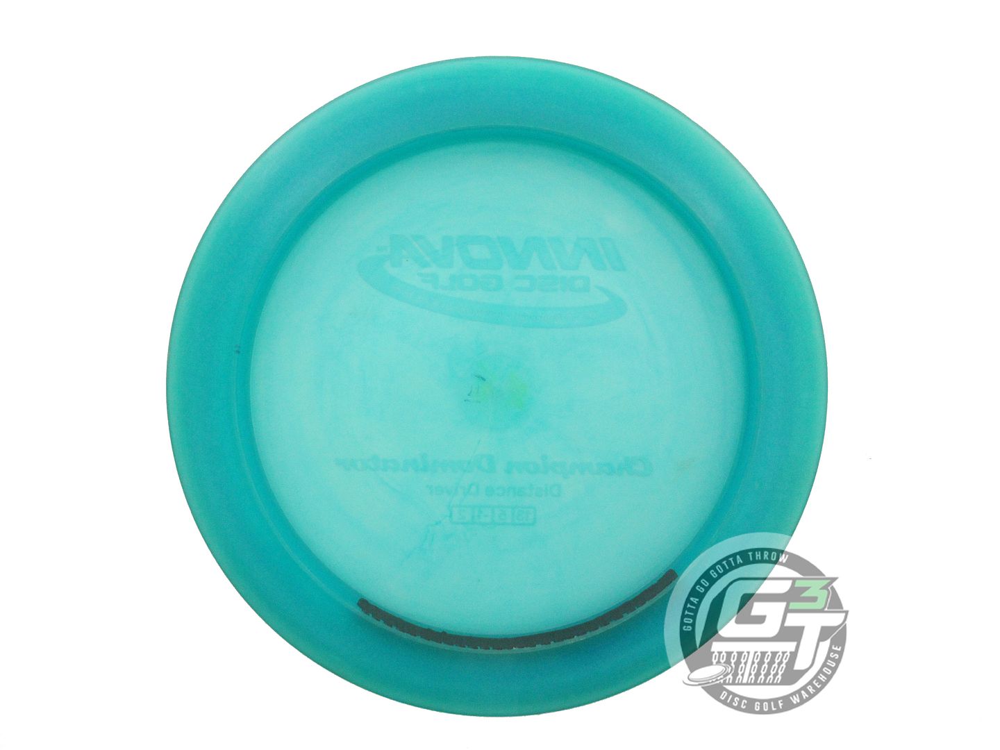 USED Innova Champion Dominator 171g Teal White Stamp Distance Driver Golf Disc