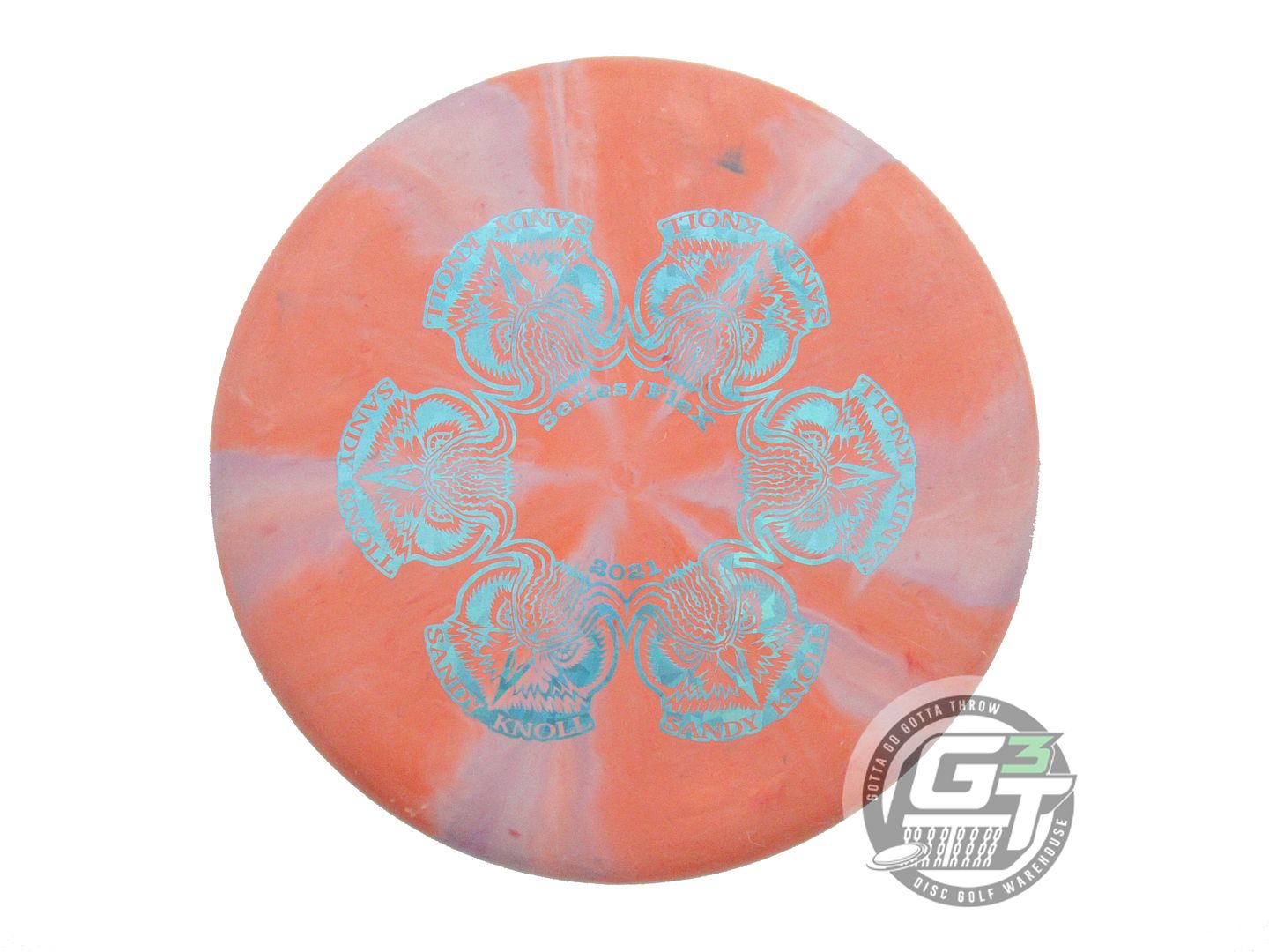 USED Discraft [PIERCE] Jawbreaker Fierce 172g Orange-Lilac Putter Golf Disc