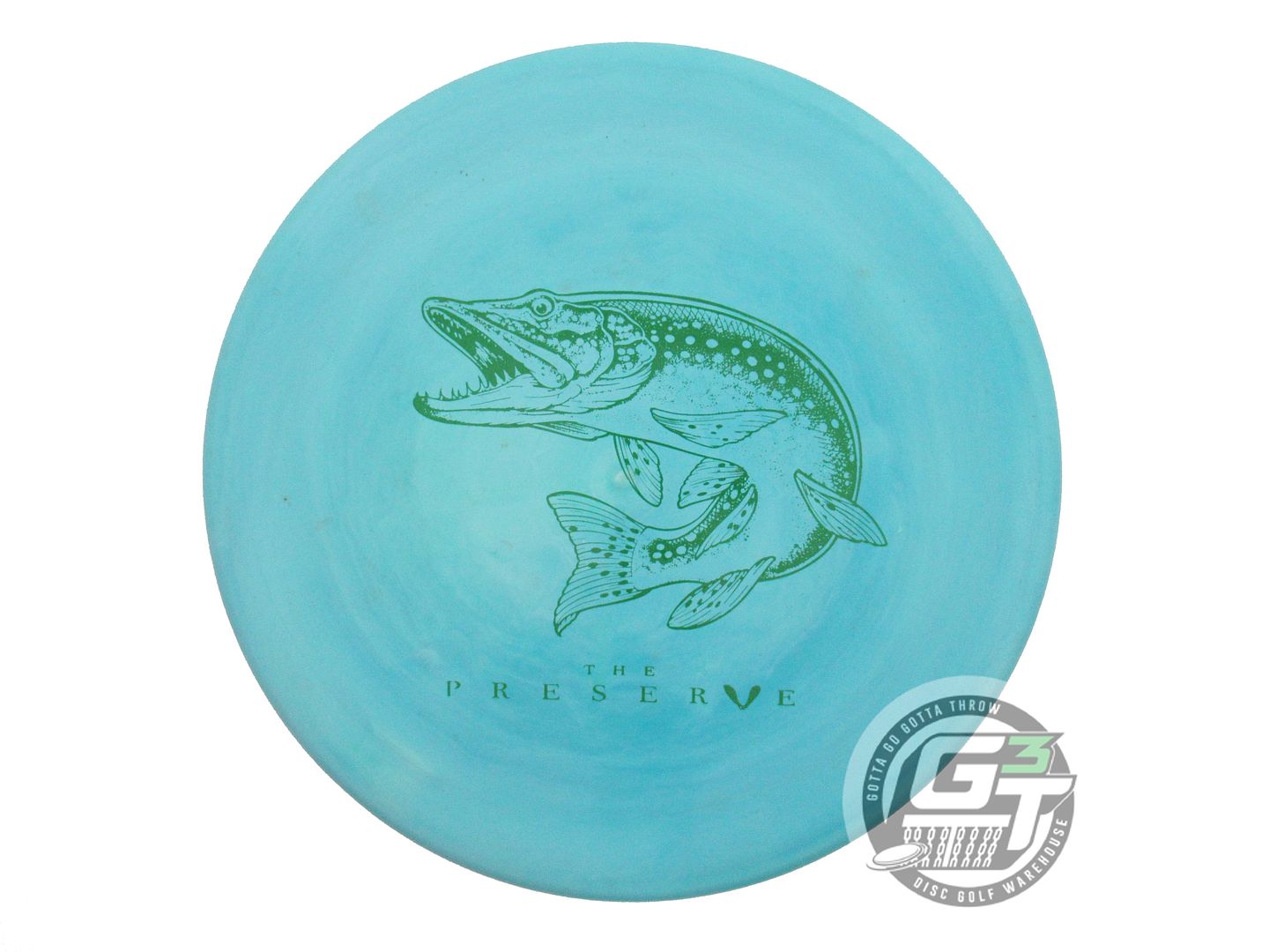 USED Discraft ESP Zone 174g Teal Green Stamp Putter Golf Disc