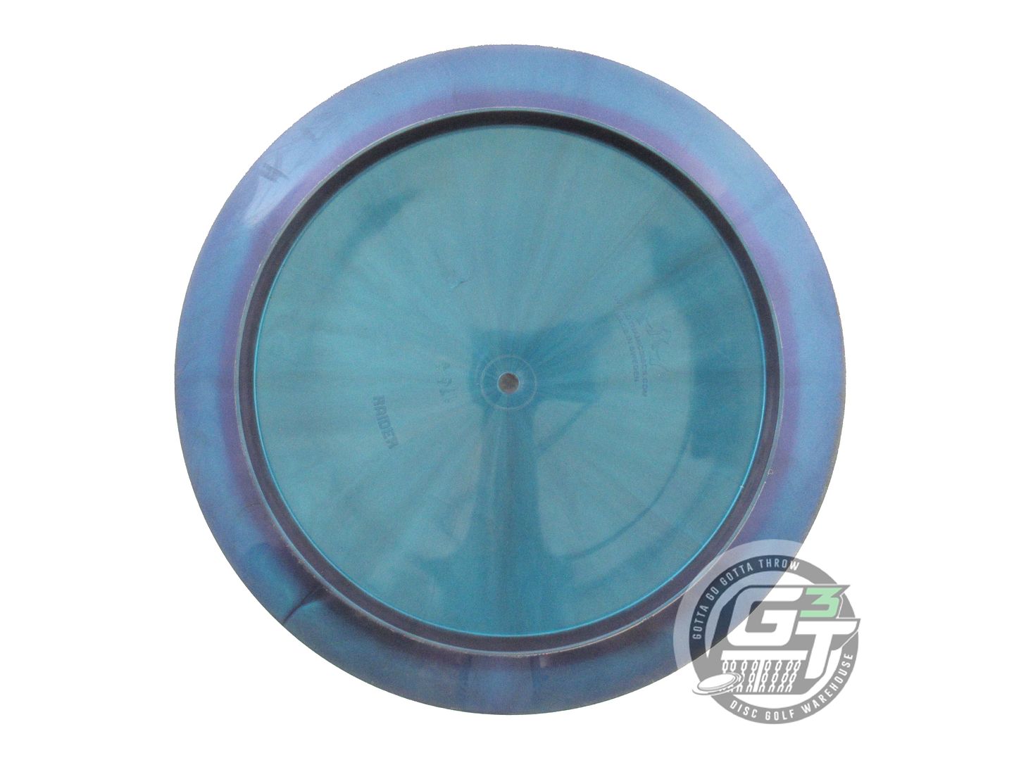 USED Dynamic Discs [WYSOCKI] Chameleon Lucid Raider 176g Blue Driver Golf Disc