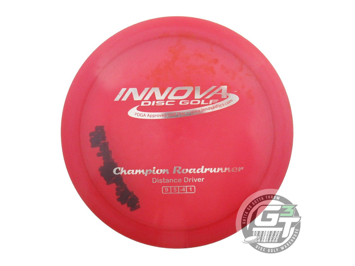 USED Innova Champion Roadrunner 171g Red Silver Foil Distance Driver Golf Disc