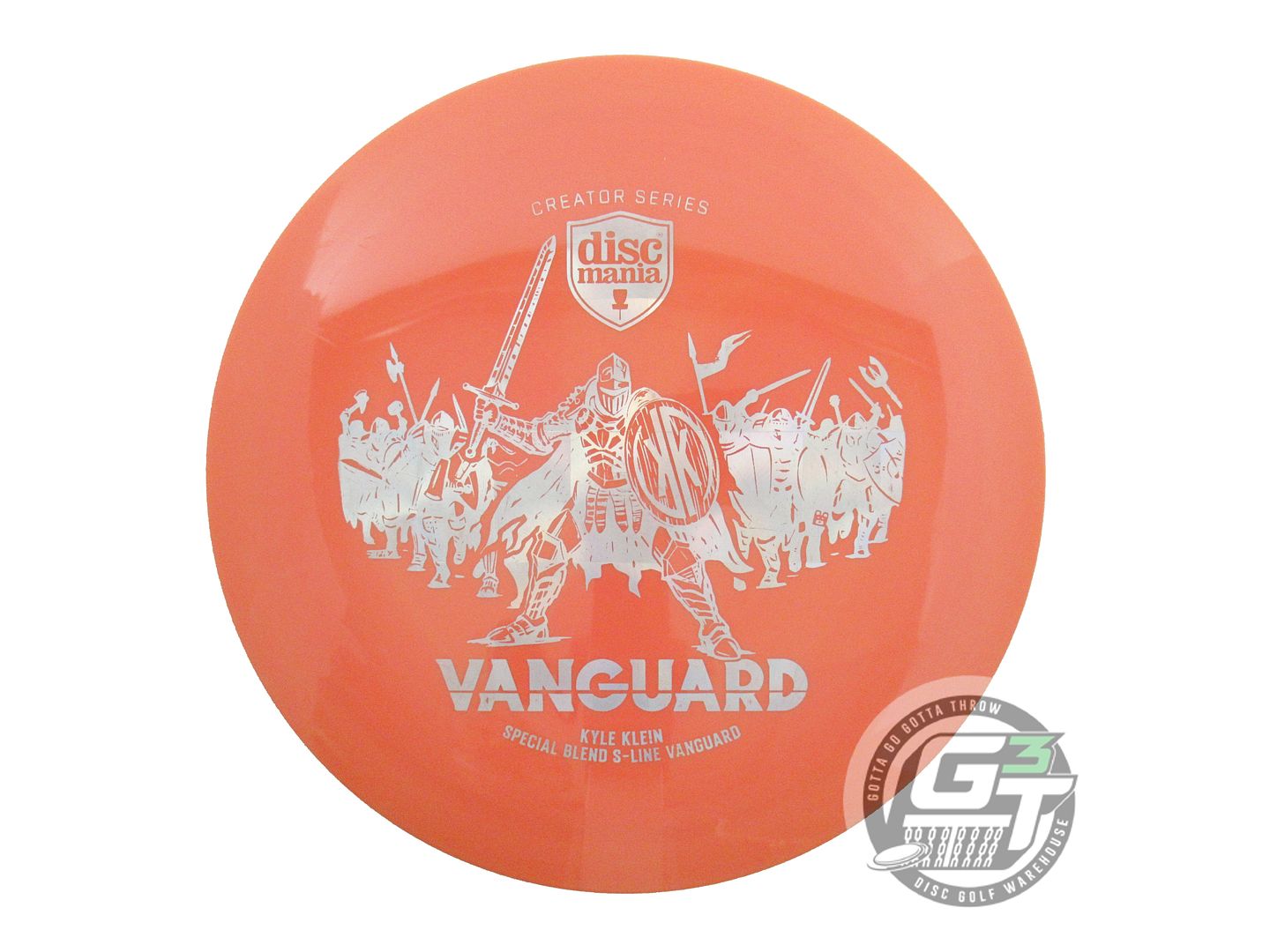 USED DiscMania [KLIEN] S-Line Vanguard  175g Orange Silver Prism  Driver Disc