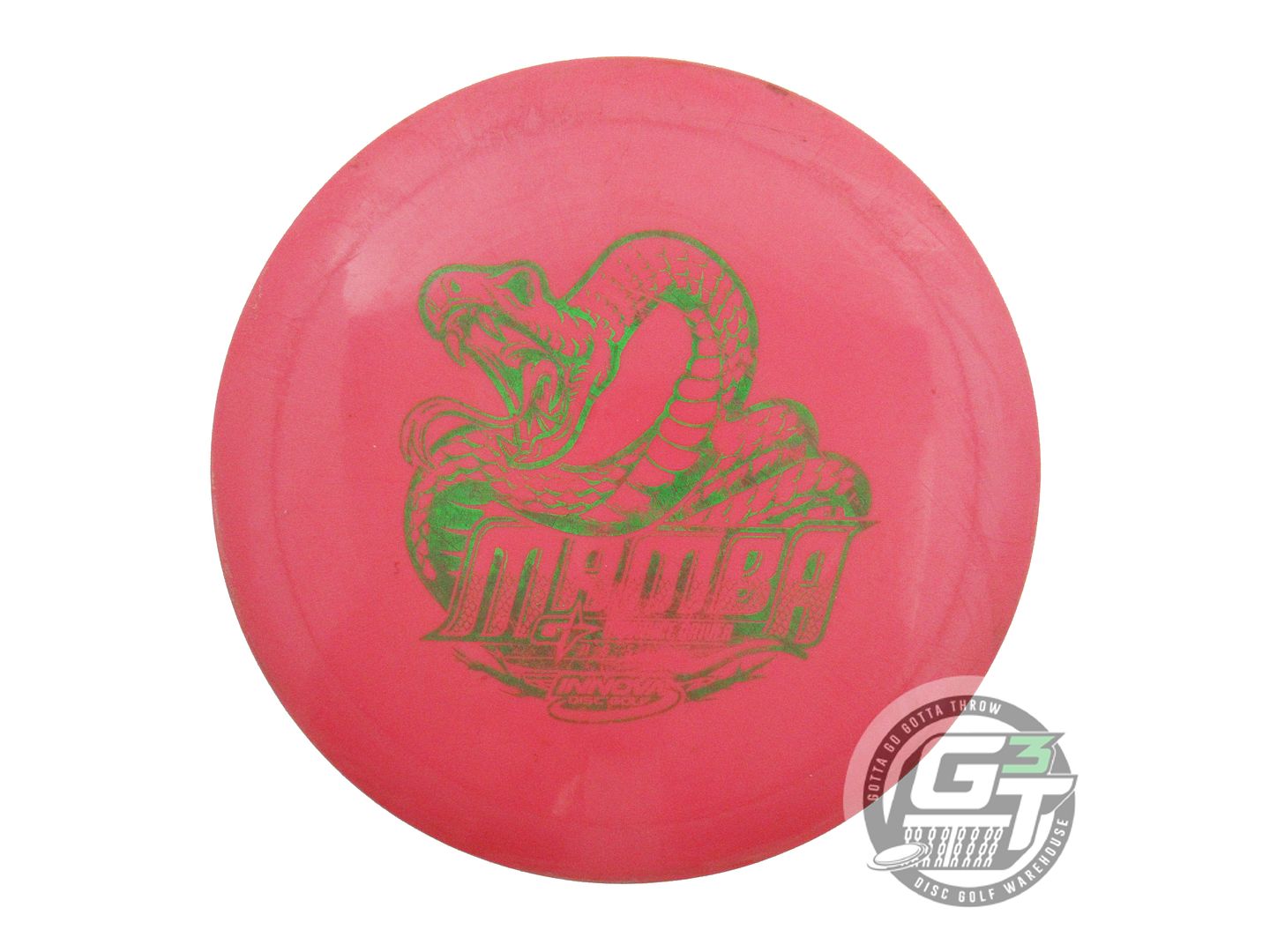 USED Innova GStar Mamba 170g Magenta Green Shatter Foil Distance Driver Disc