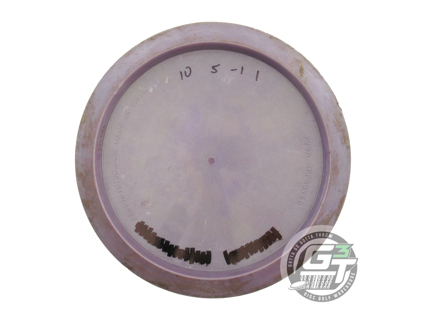 USED Prodigy Discs 500 H3 V2 174g Lilac-Gray Red Foil Hybrid Driver Golf Disc