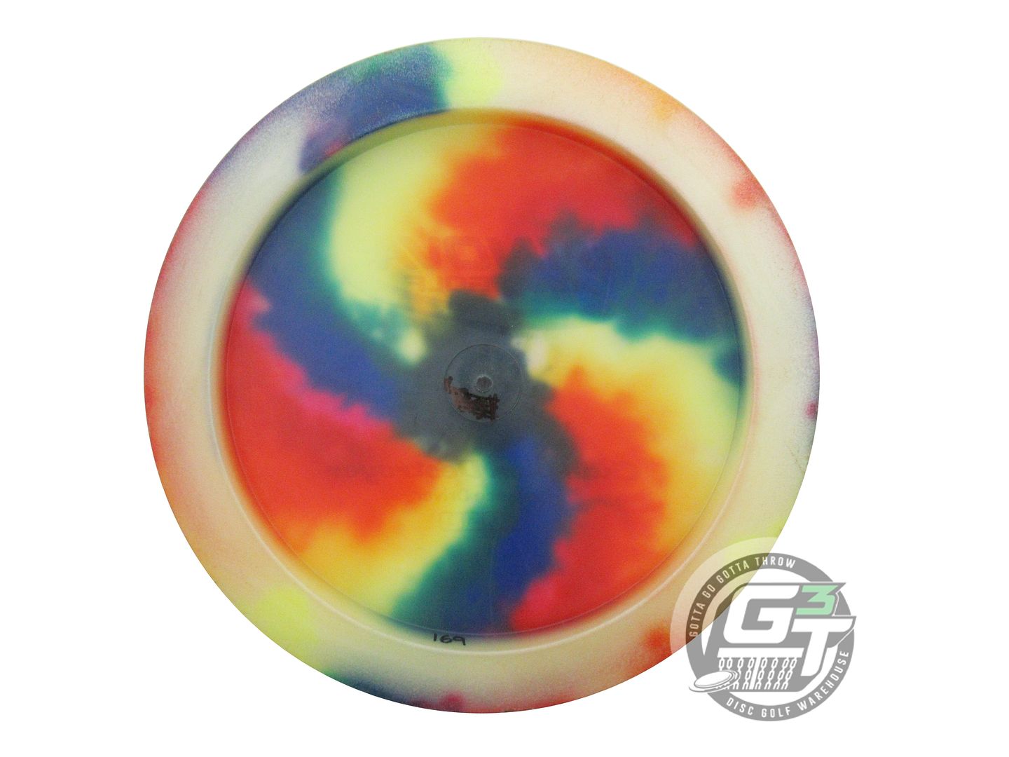 USED Innova I-DYE Champion Destroyer 169g Rainbow Pinwheel Distance Driver Disc