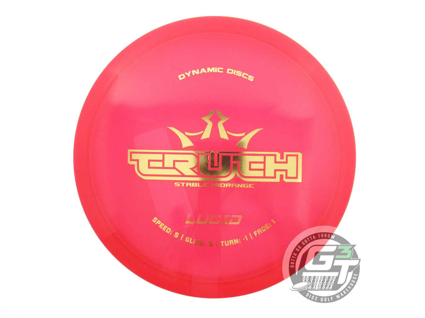 Dynamic Discs Lucid Truth Midrange Golf Disc (Individually Listed)