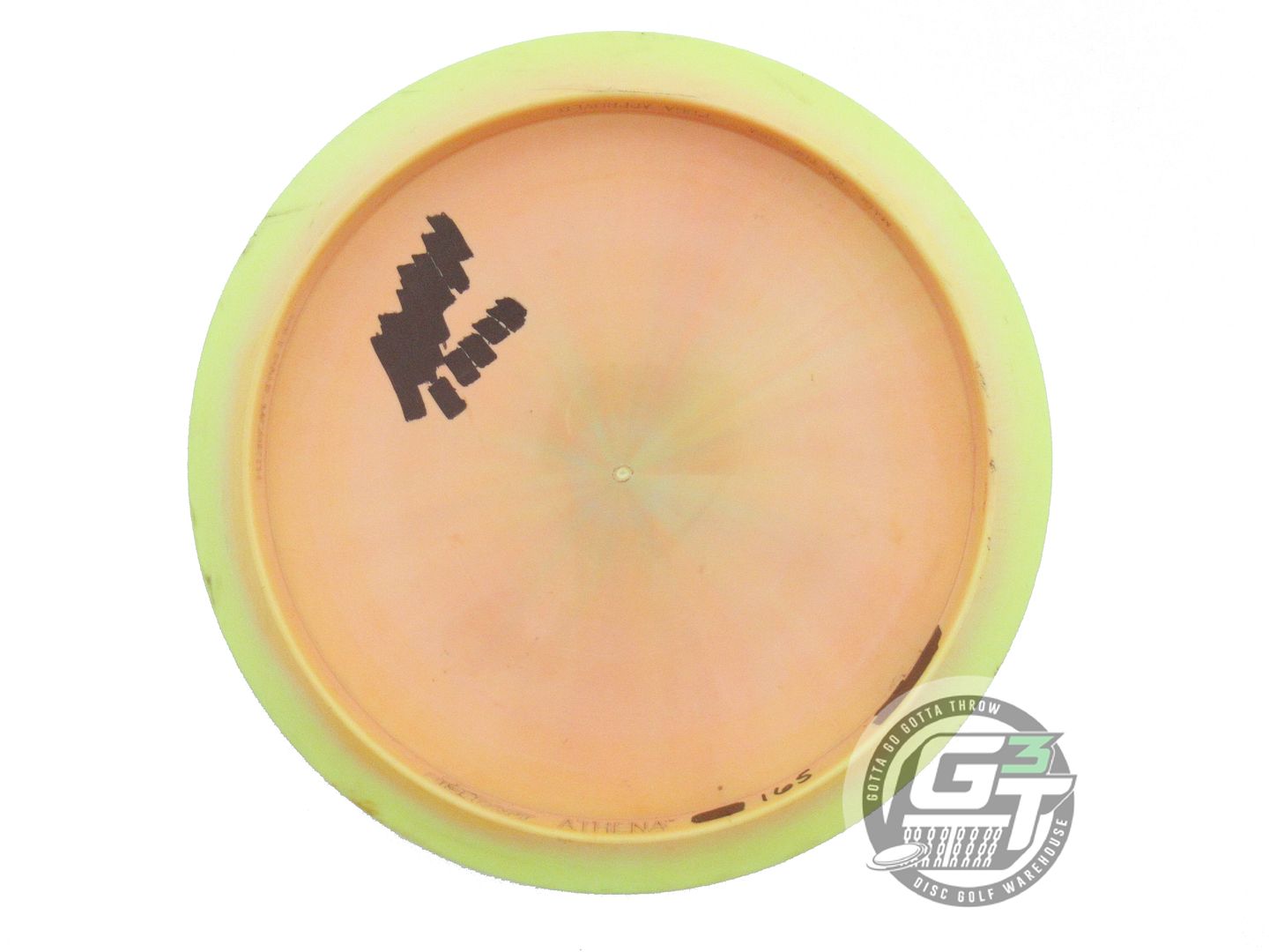 USED Discraft [McBETH] FIRST RUN ESP Athena 165g Yellow Orange Cloud Driver Disc