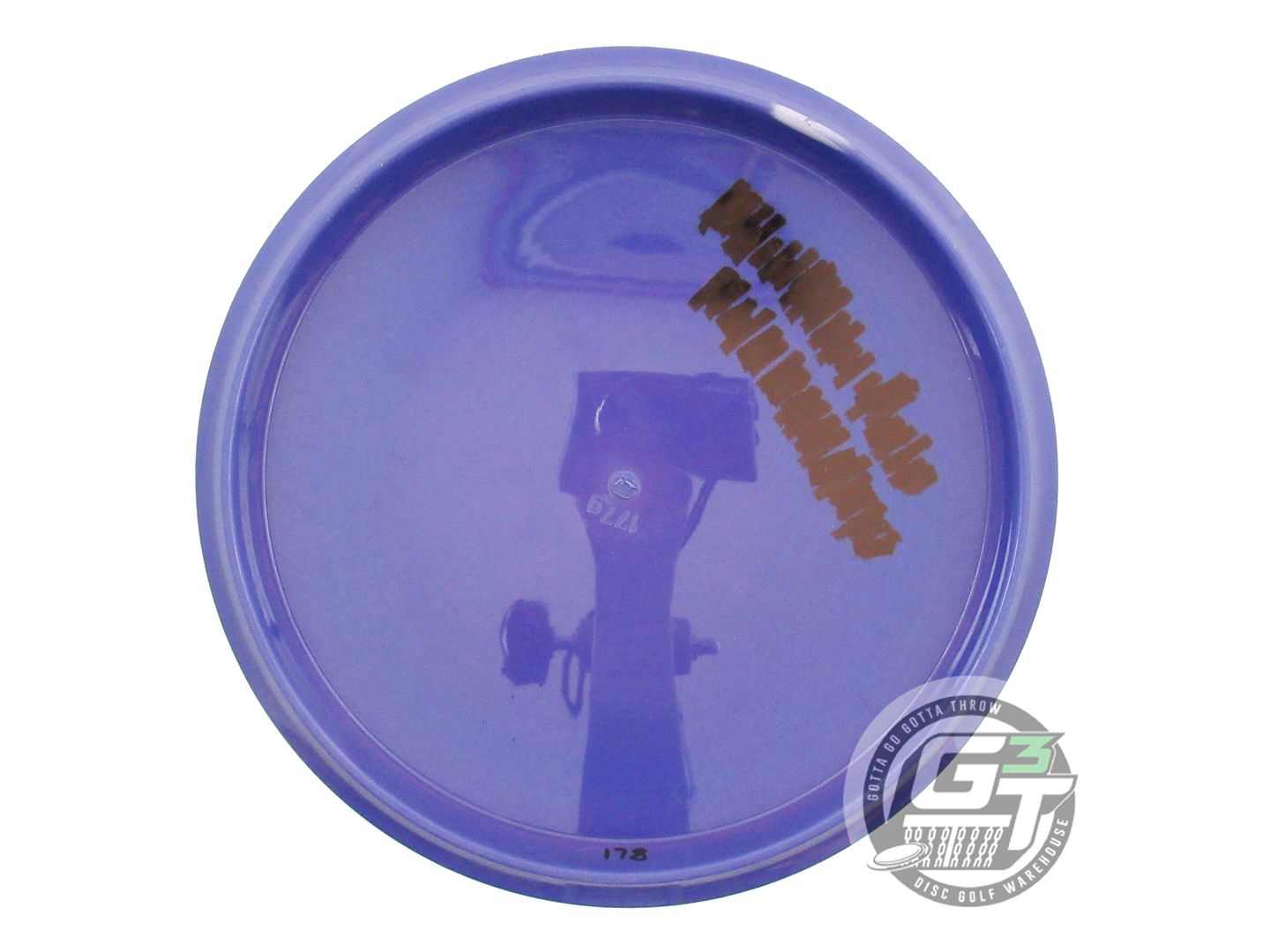 USED Thought Space Aura Crux 178g Purple Midrange Golf Disc