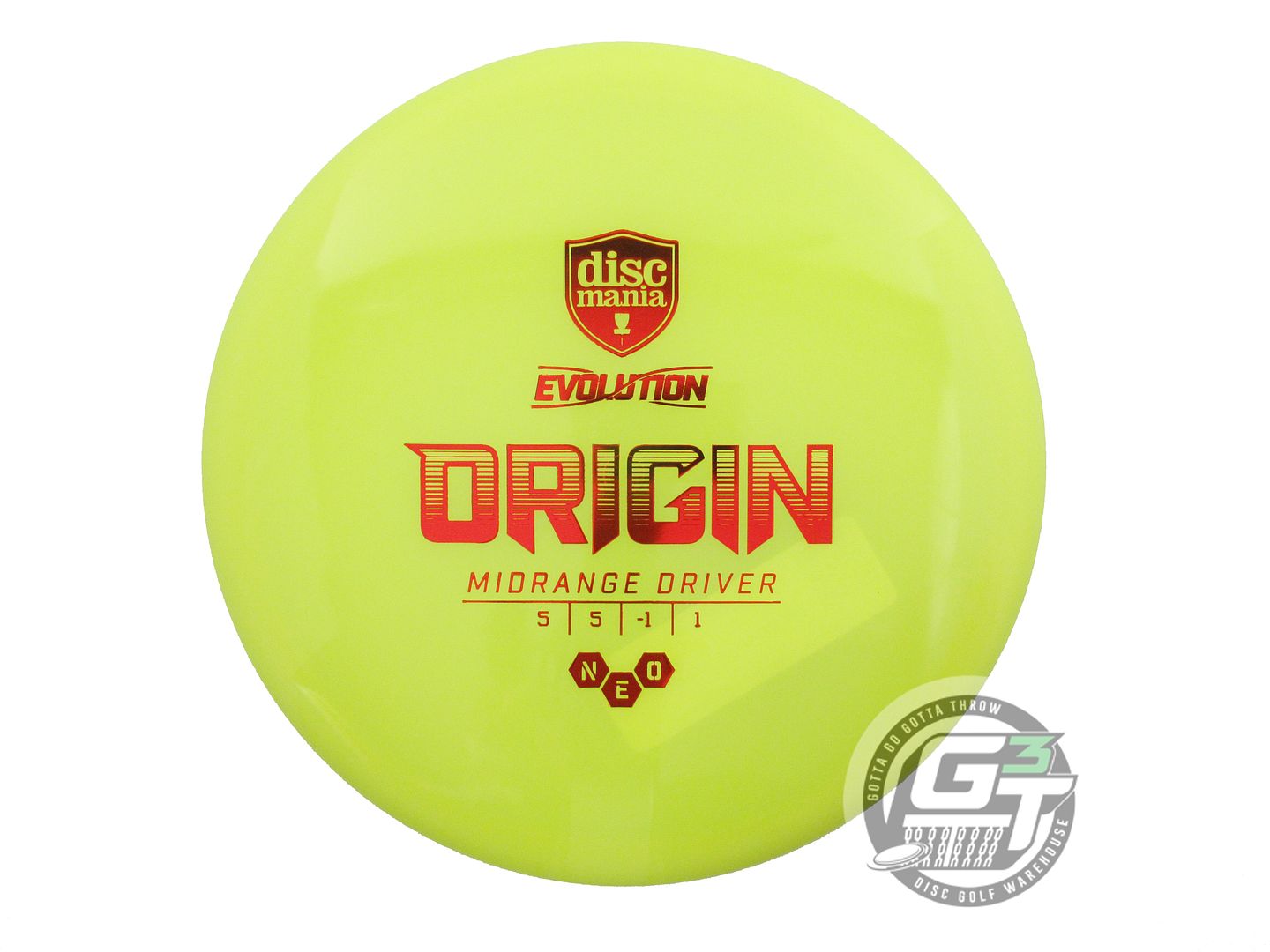Discmania Evolution Neo Origin Midrange Golf Disc (Individually Listed)