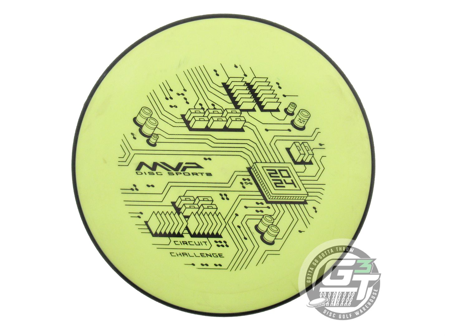 USED MVP Disc Sports [CIRCUIT] Fission Watt 171g Yellow Putter Golf Disc