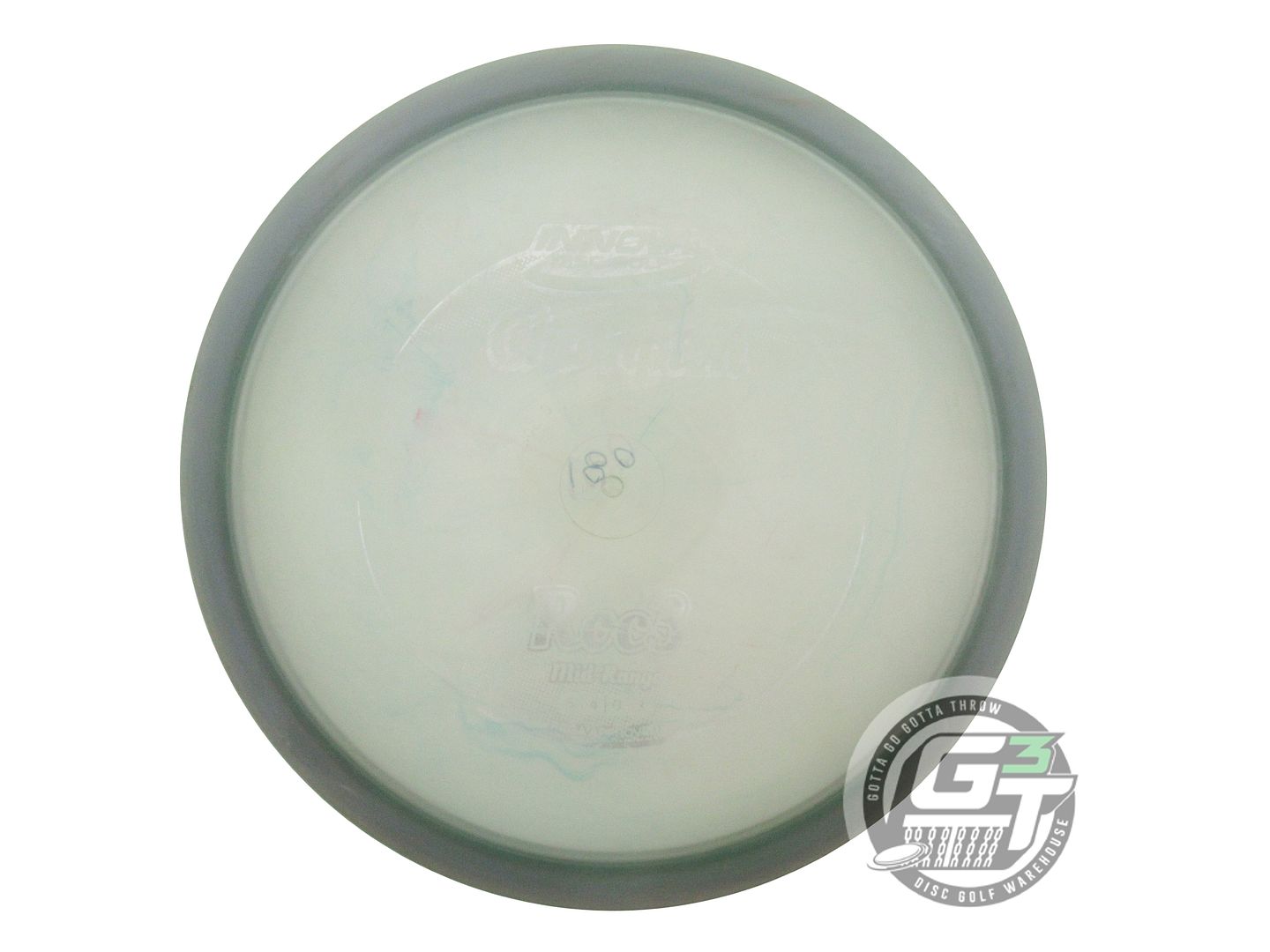 USED Innova Champion Roc3 180g Gray Silver Foil Midrange Golf Disc