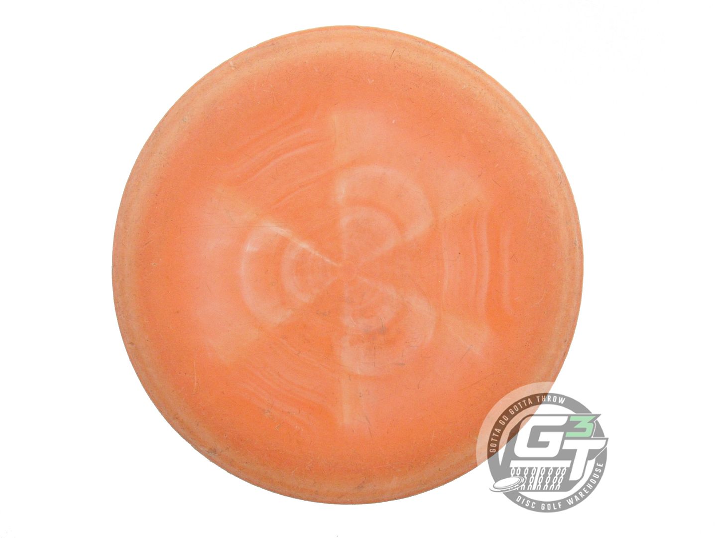 USED Latitude 64 Royal Sense Faith 174g Orange Wiped Stamp Putter Golf Disc