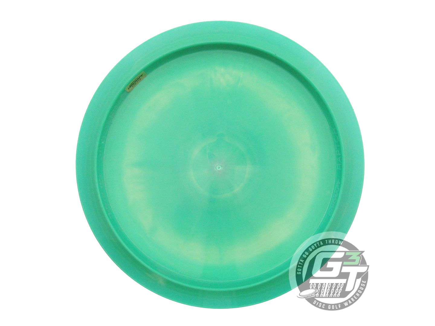 USED Discraft ESP Raptor 172g Green Zebra Foil Distance Driver Golf Disc