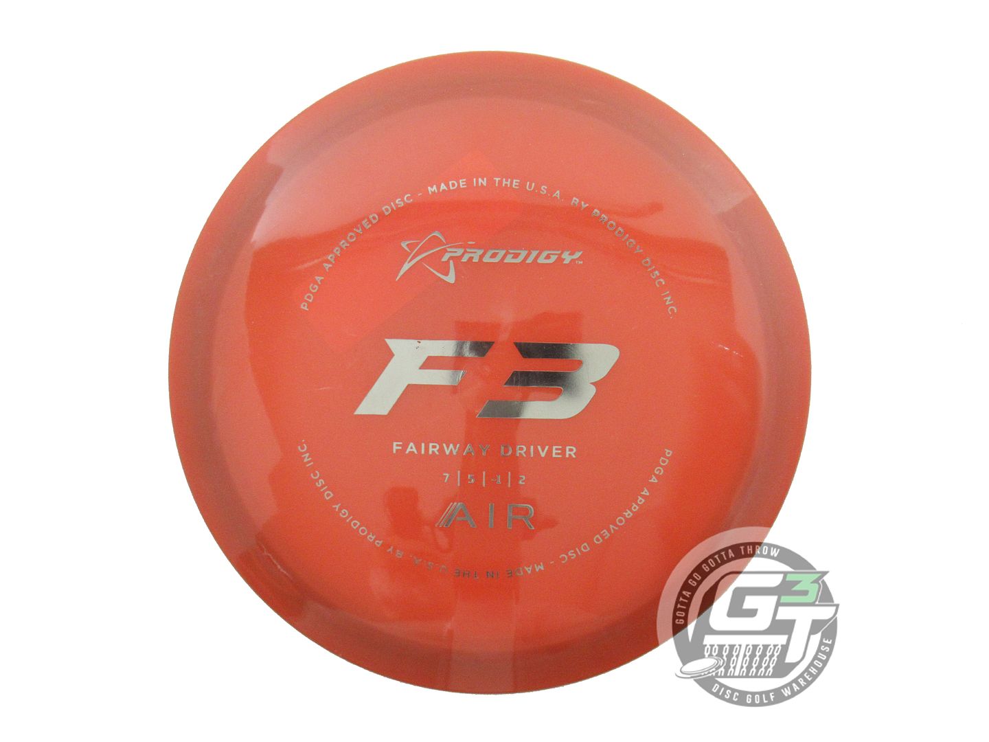 Prodigy AIR Series F3 Fairway Driver Golf Disc (Individually Listed)