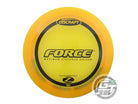 USED Discraft Z Force 169g Marigold Black Stamp Distance Driver Golf Disc