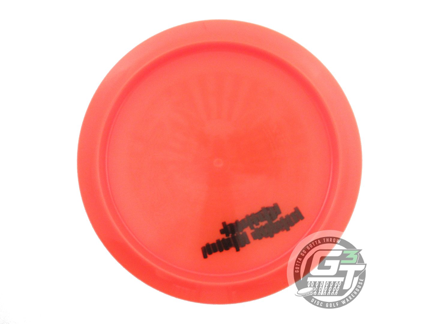 USED Dynamic Discs [MONTGOMERY] Glimmer Lucid Getaway 172g Orange Driver Disc