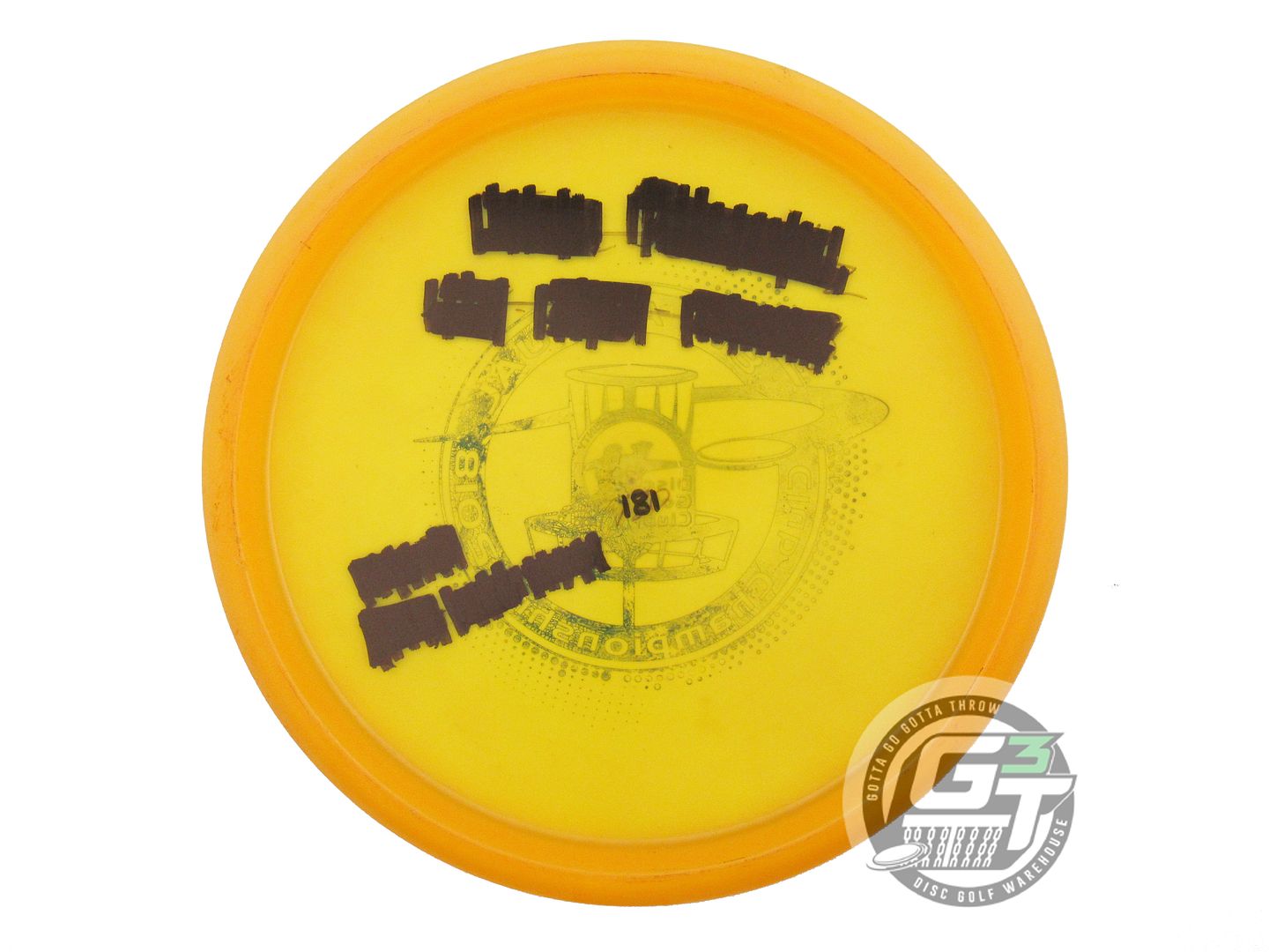 USED Innova Champion Mako3 181g Marigold Black Stamp Midrange Golf Disc
