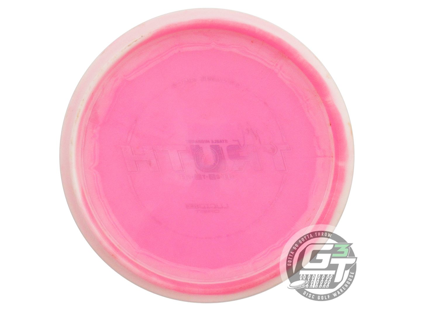 USED Dynamic Discs Lucid Ice Orbit EMAC Truth 177g White-Pink Midrange Golf Disc