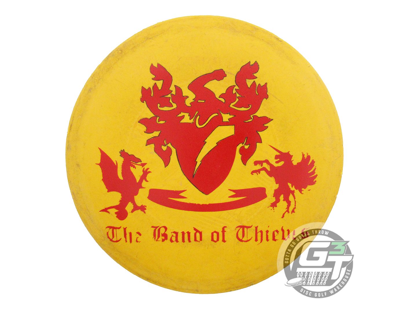 USED Lightning Standard #1 Driver 172g Yellow Fairway Driver Golf Disc