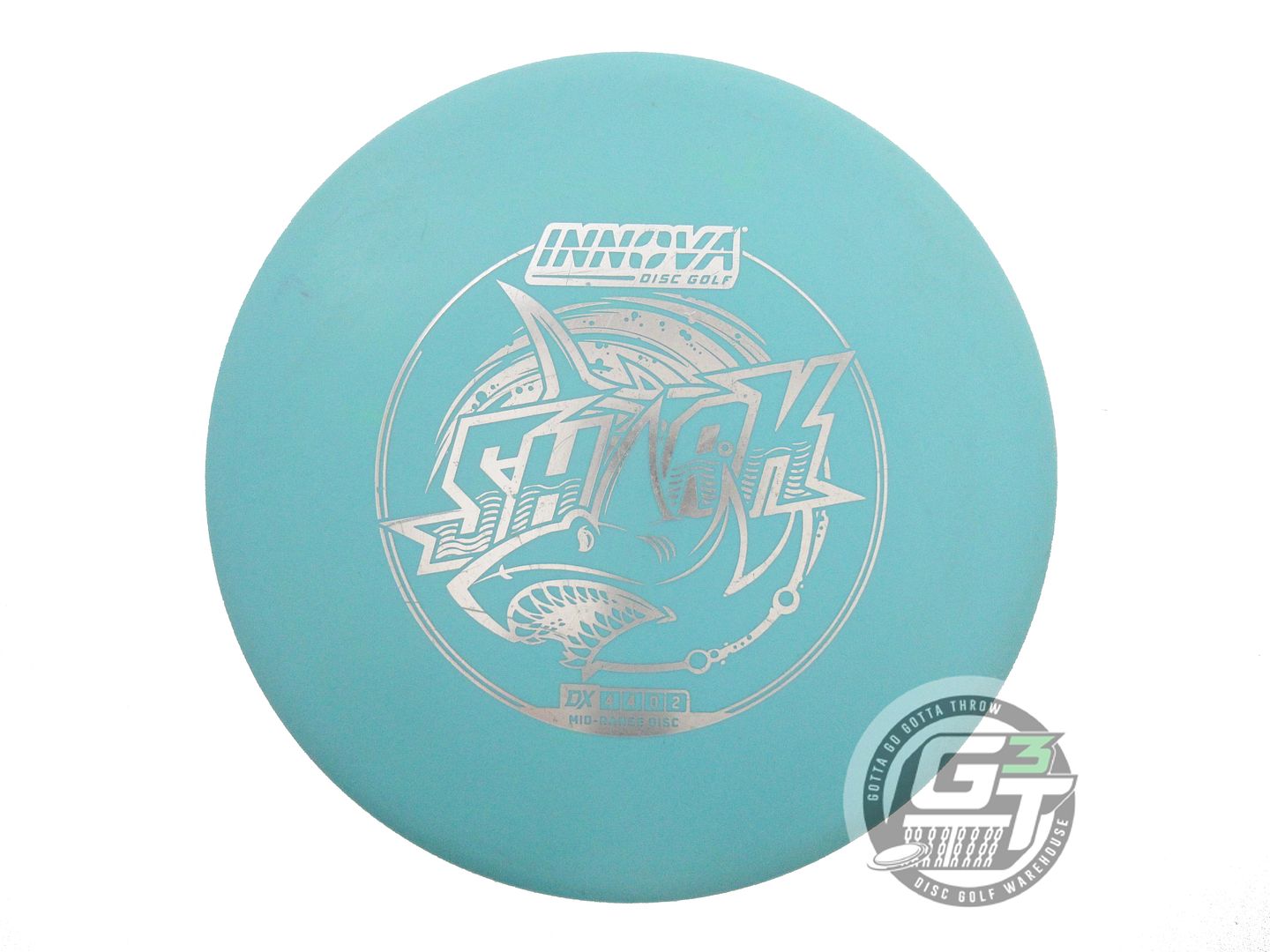 USED Innova DX Shark 150g Seafoam Silver Foil Midrange Golf Disc