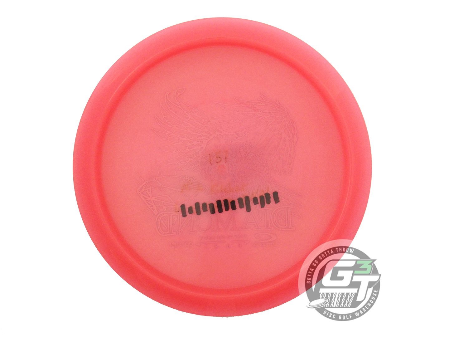 USED Latitude 64 Opto AIR Diamond 157g Pink Blue Foil Fairway Driver Golf Disc