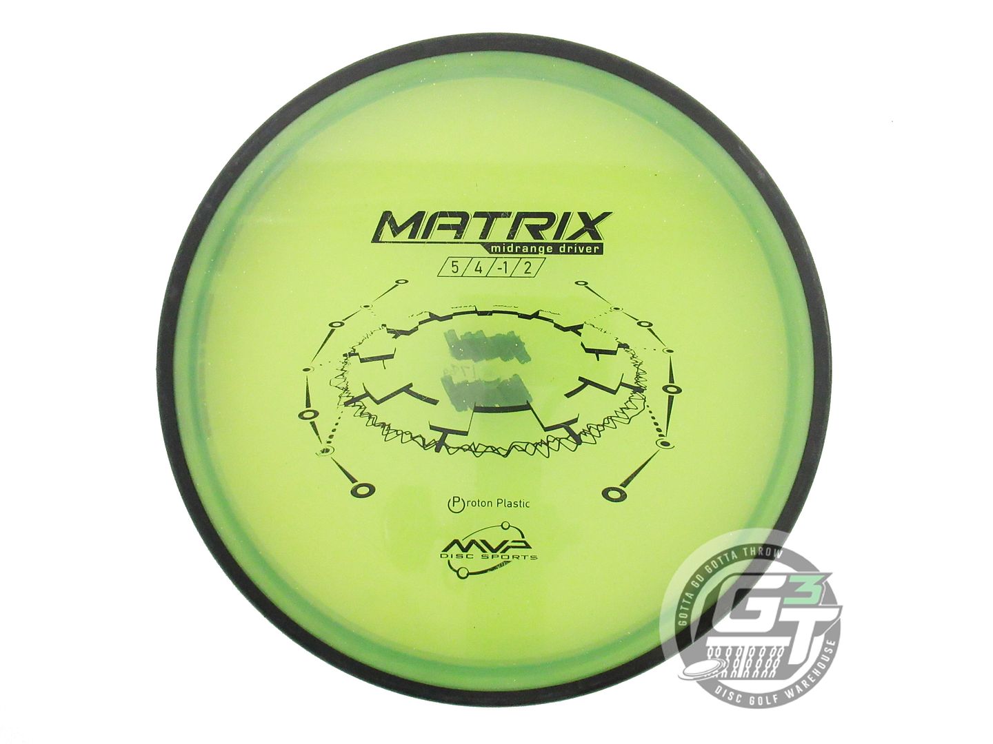 USED MVP Disc Sports Proton Matrix 178g Lime Midrange Golf Disc