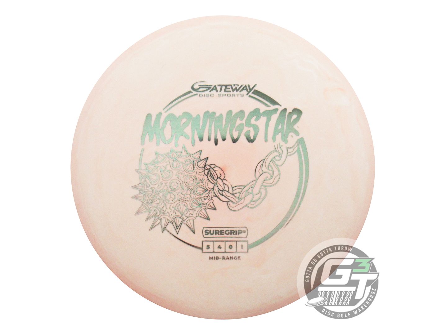 Gateway Sure Grip Morningstar Midrange Golf Disc (Individually Listed)