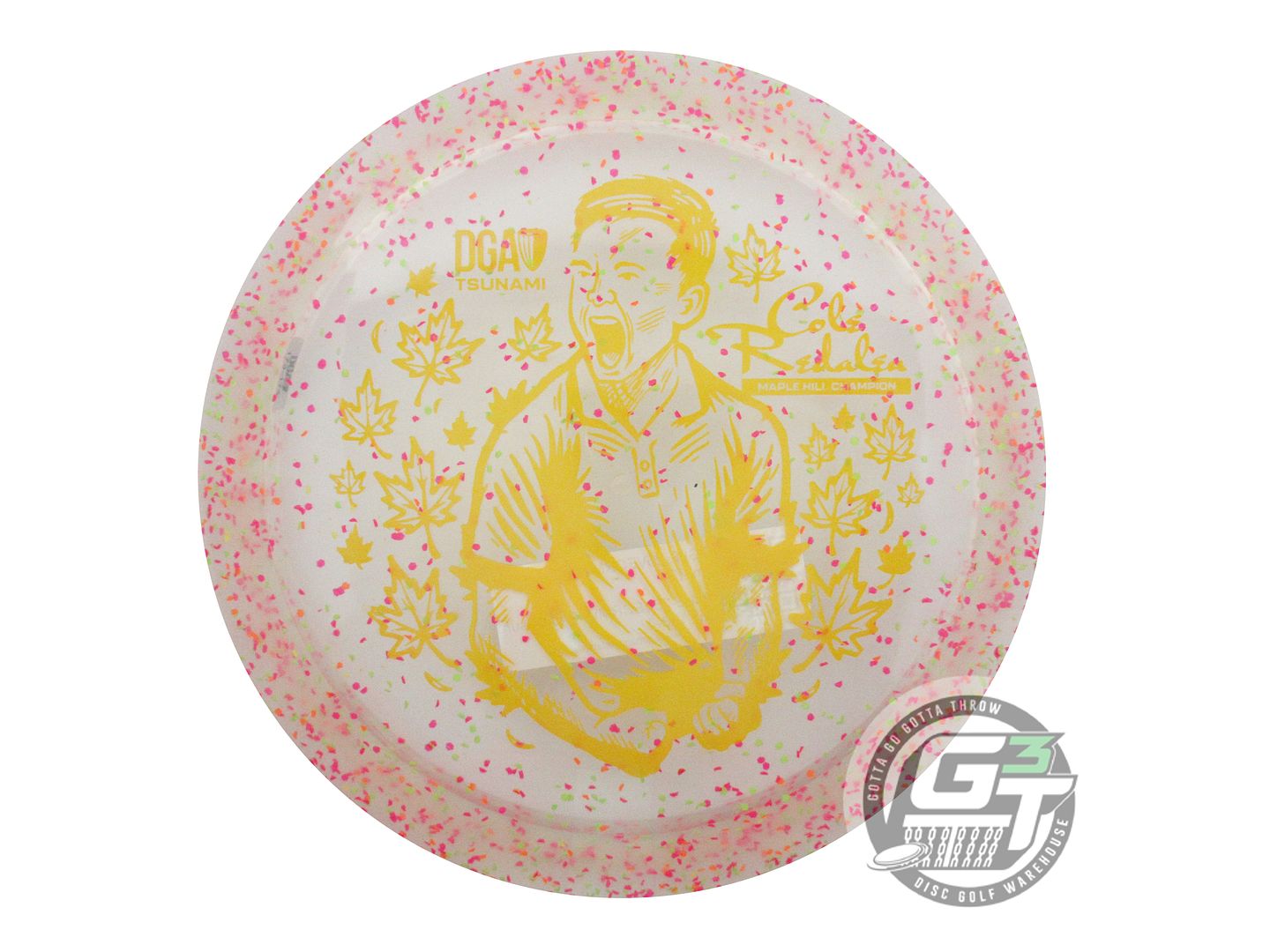 DGA Limited Edition Victory Edition 2025 MVP Open Champion Cole Redalen Confetti Tsunami Fairway Driver Golf Disc (Individually Listed)
