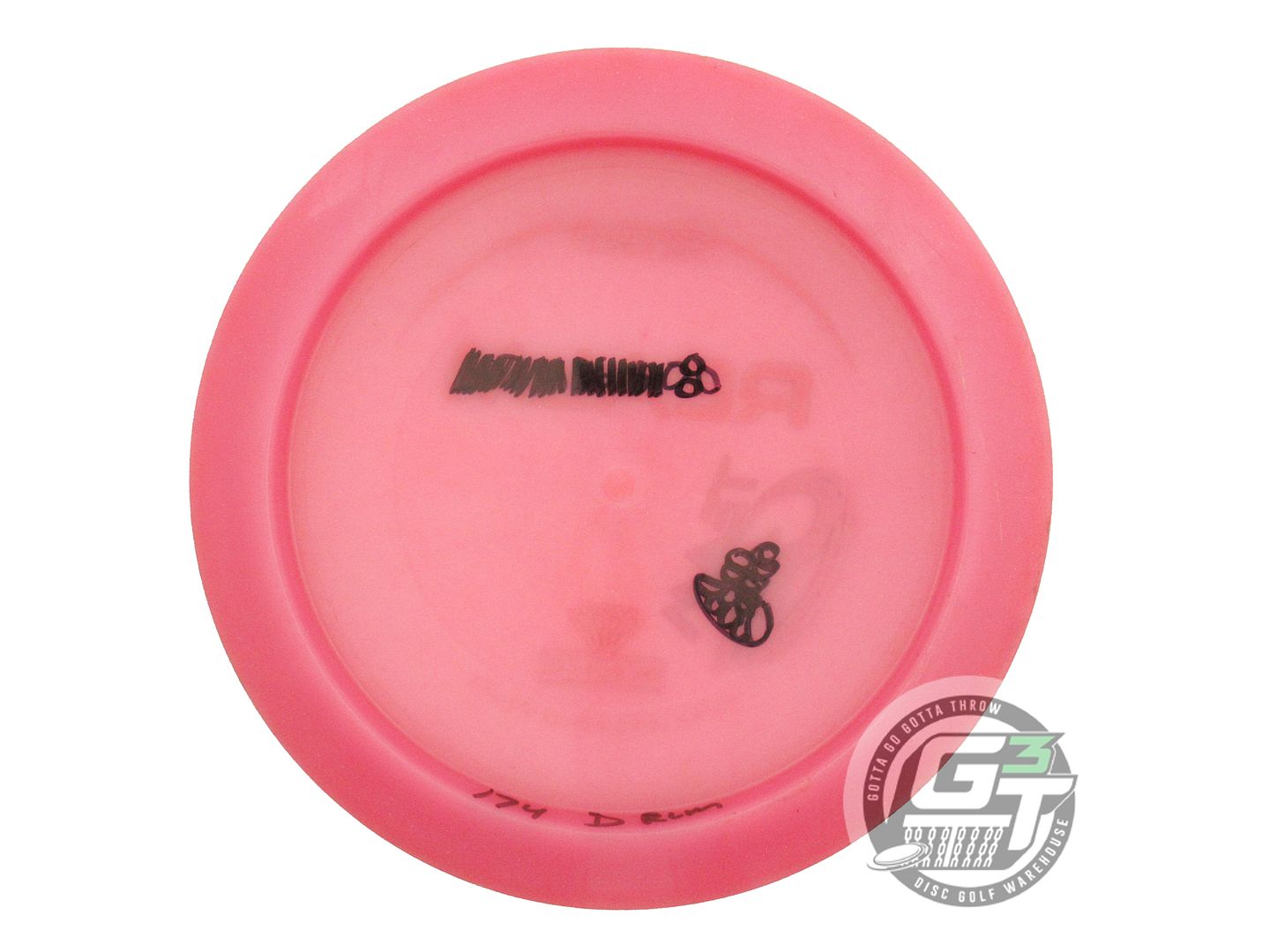USED Gateway Diamond Realm 174g Pink Black Stamp TEAM Distance Driver Golf Disc