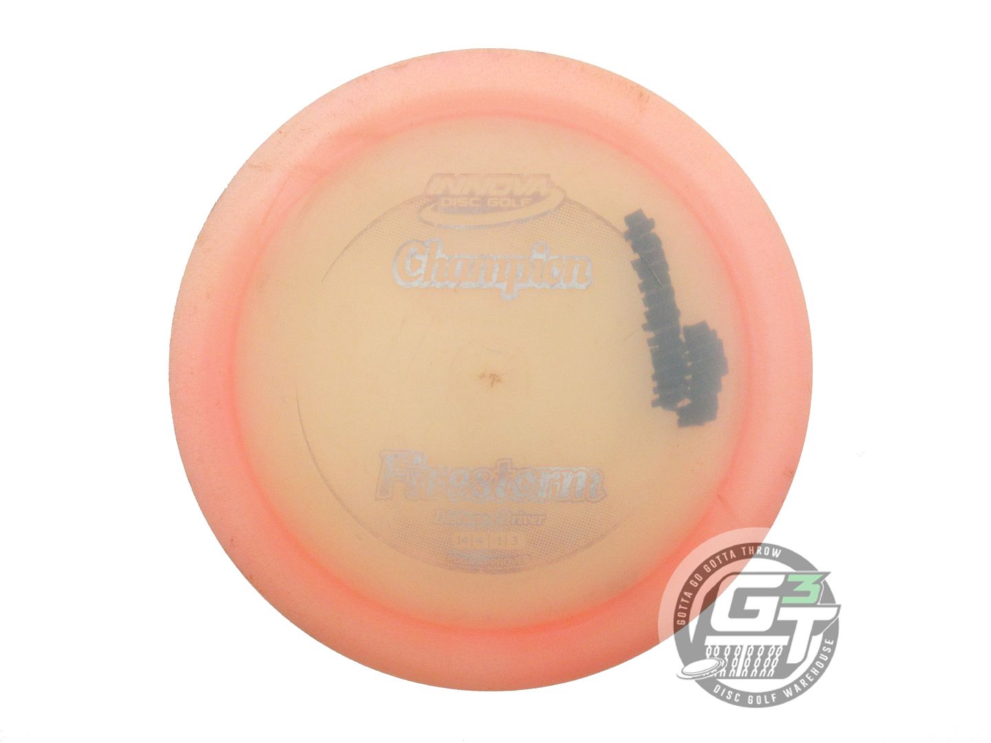 USED Innova Champion Firestorm 174g Pink Silver Stamp Distance Driver Golf Disc