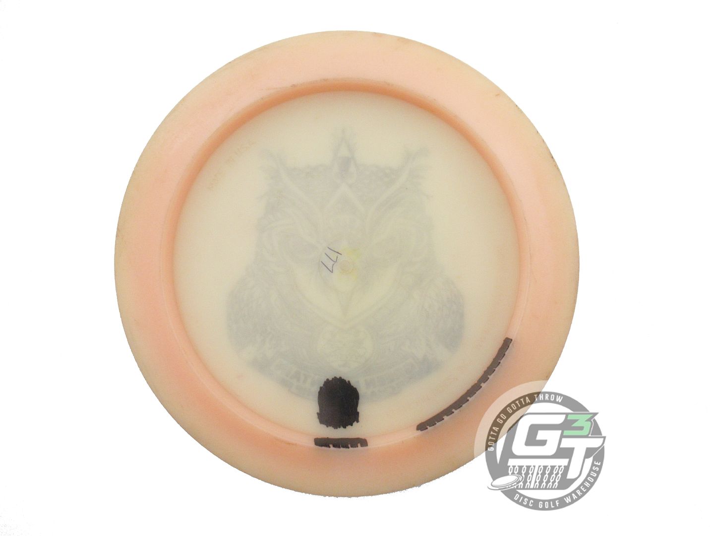 USED Innova Champion Color Glow Colossus 177g Peach Black Stamp Driver Golf Disc