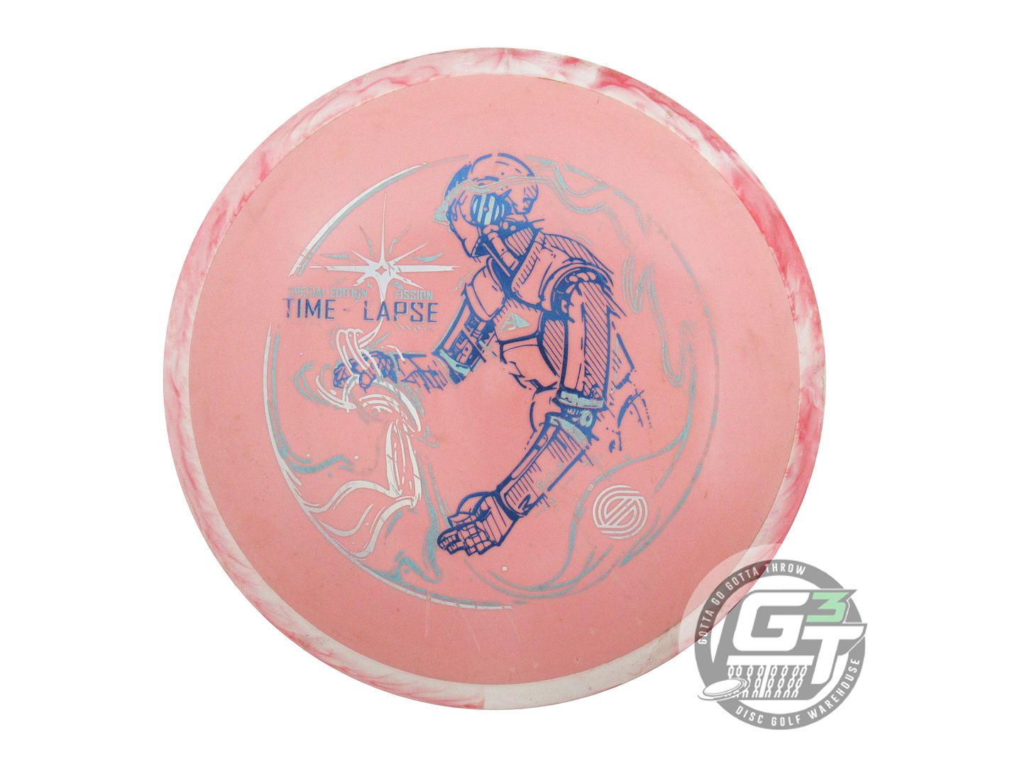 USED Axiom Discs [SE] Fission Time Lapse 158g Pink White Rim Driver Golf Disc