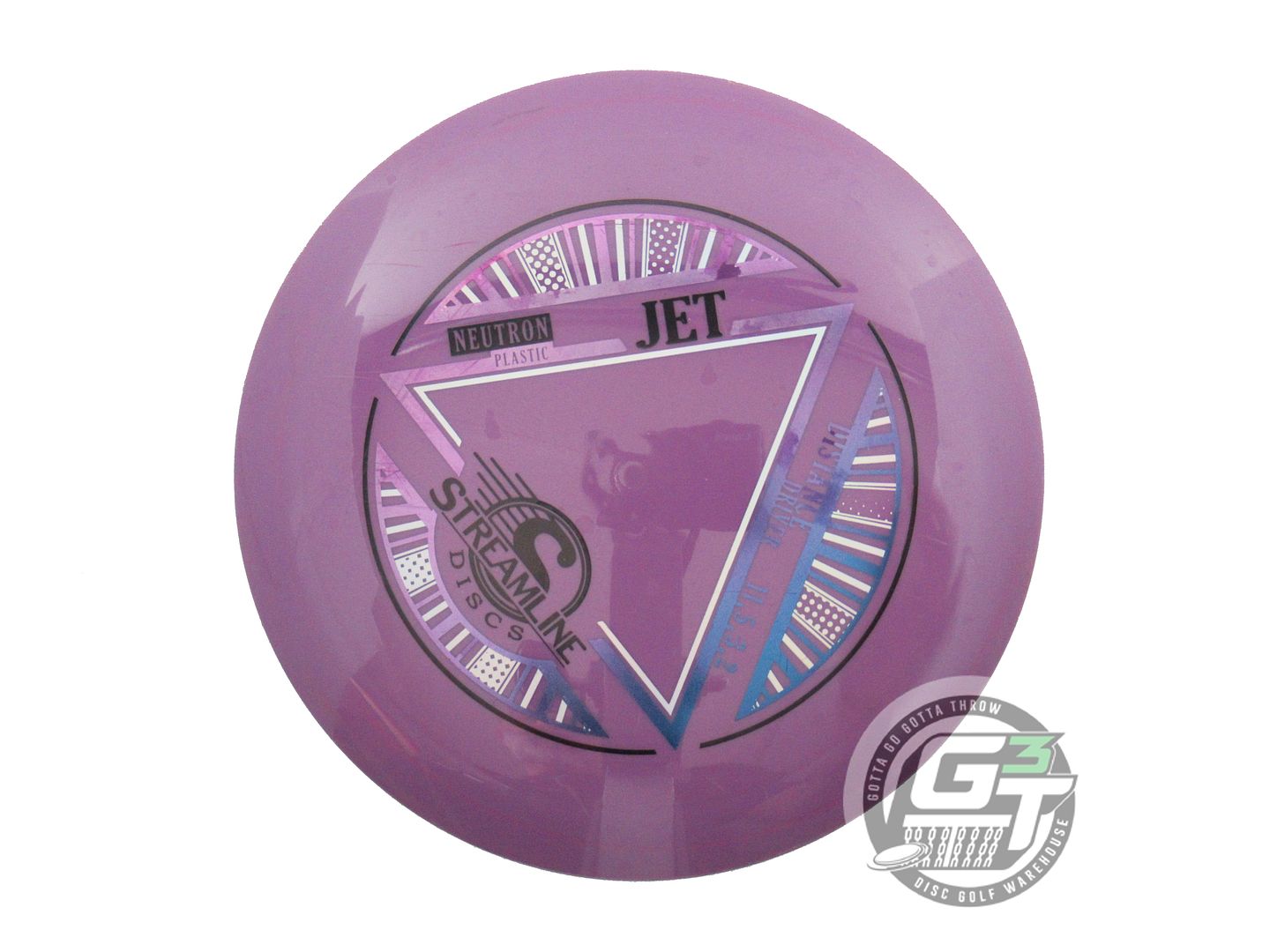 USED Streamline Discs Neutron Jet 174g Purple Distance Driver Golf Disc