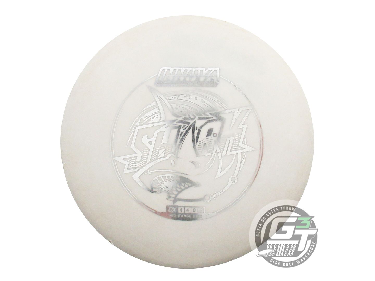 USED Innova DX Shark 174g White Black Stamp Midrange Golf Disc