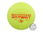 USED Climo Major Line Skyway 169g Yellow Orange Stamp Distance Driver Golf Disc