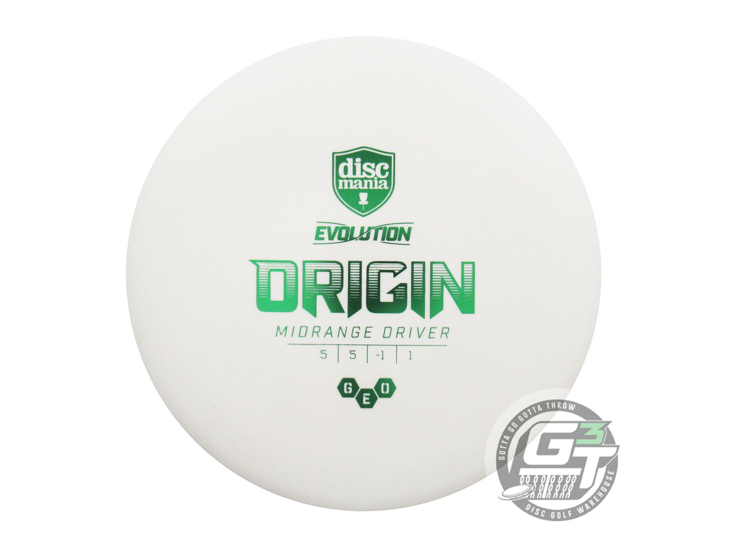 Discmania Evolution Geo Origin Midrange Golf Disc (Individually Listed)