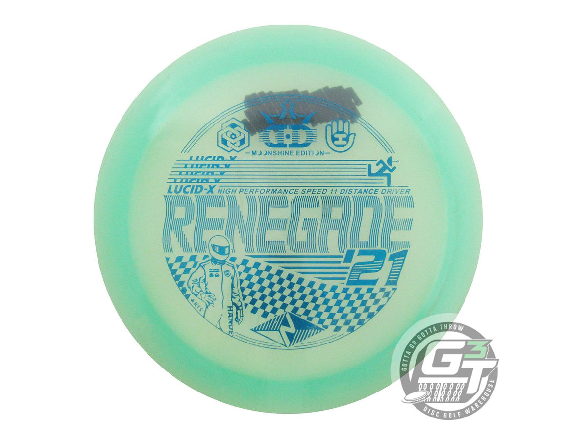 USED Dynamic Discs [HANDEYE] Glow Lucid-X Renegade 176g Green Driver Disc