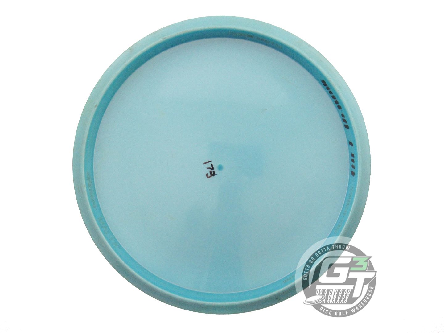 USED Discraft Big Z Malta 173g Aqua Orange Star Foil Midrange Golf Disc