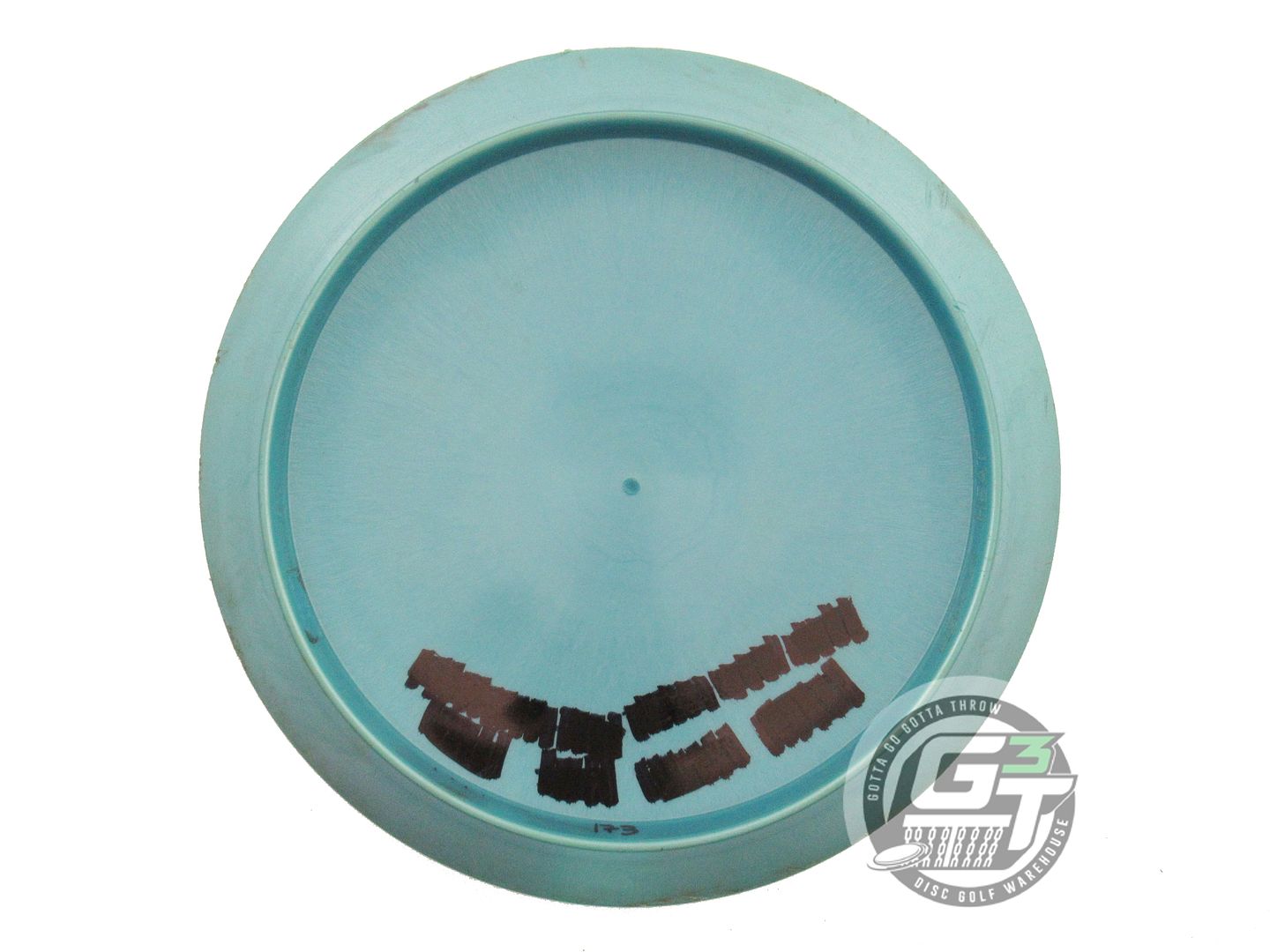 USED Discraft Titanium Heat 173g Aqua Red Foil Distance Driver Golf Disc