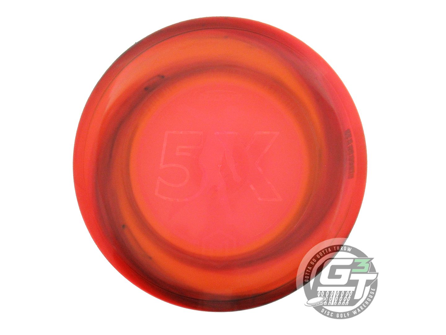 USED Discraft [McBETH] 5X CryZtal Luna 173g Red HOME DYED Putter Golf Disc